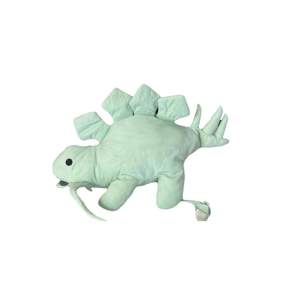 Christian Robinson Green Stegosaurus Dinosaur Child Size Backpack Kidcore